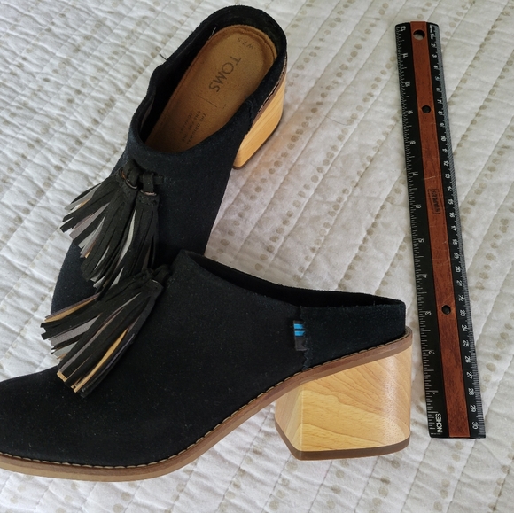 Tom's block heel slip-on shoes - Picture 2 of 5
